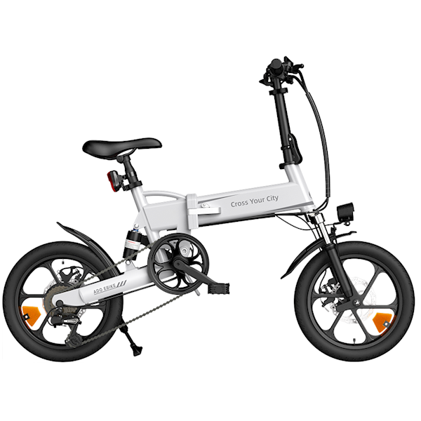 ელექტრო ველოსიპედი ADO A16 XE, 350W, Smart APP, Folding Electric Bike, 25KM/H, white